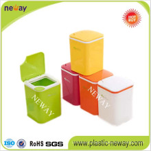 Suzhou Manufacturer Recyclable Plastic Dustbin for Home Use